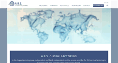 Desktop Screenshot of abs-global-factoring.de